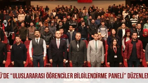 ERÜ'de 'Uluslararası Öğrenciler Bilgilendirme Paneli' Düzenlendi