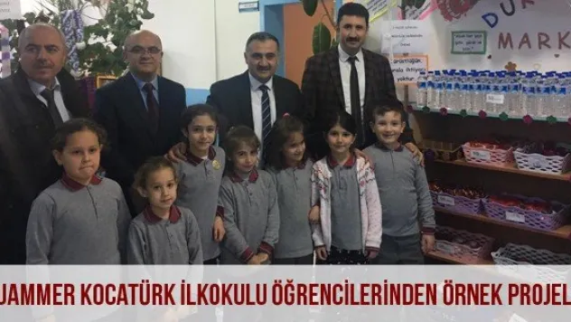 Muammer Kocatürk İlkokulu Öğrencilerinden Örnek Projeler