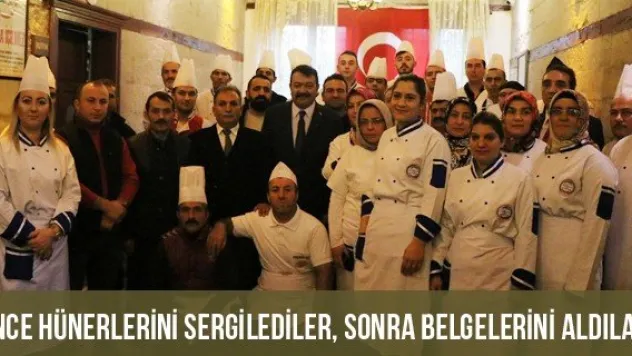 Önce Hünerlerini Sergilediler, Sonra Belgelerini Aldılar
