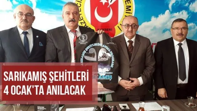 Sarıkamış Şehitleri 4 Ocak'ta Anılacak