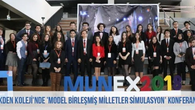 Tekden Koleji'nde 'Model Birleşmiş Milletler Simulasyon' Konferansı