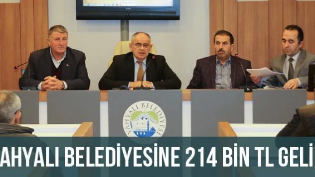 Yahyalı Belediyesine 214 Bin TL Gelir