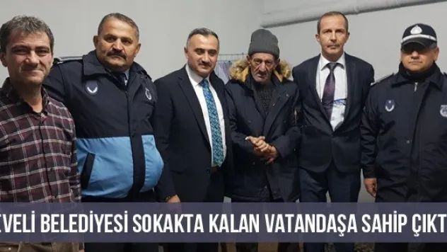 Develi Belediyesi Sokakta Kalan Vatandaşa Sahip Çıktı