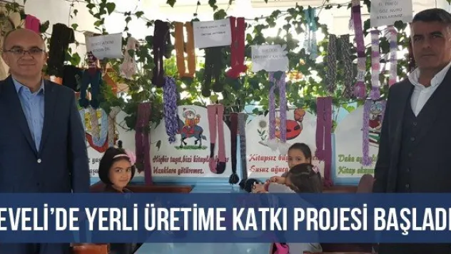 Develi'de Yerli Üretime Katkı Projesi Başladı