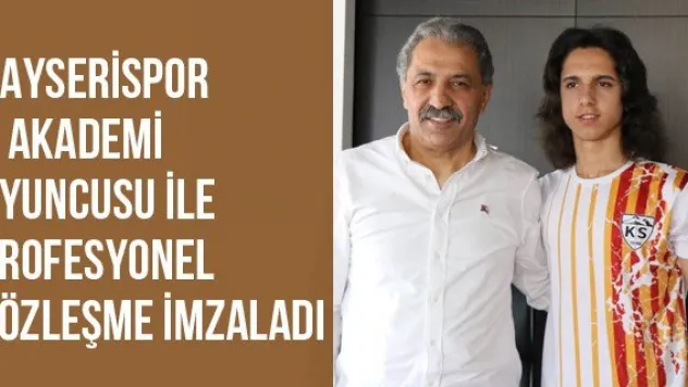 Kayserispor 7 Akademi Oyuncusu İle Profesyonel Sözleşme İmzaladı