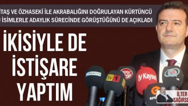 İKİSİYLE DE İSTİŞARE YAPTIM
