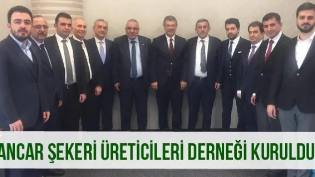 Pancar Şekeri Üreticileri Derneği Kuruldu