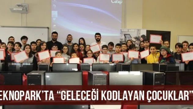 Teknopark'ta 'Geleceği Kodlayan Çocuklar'