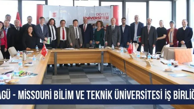 AGÜ - Missouri Bilim ve Teknik Üniversitesi İş Birliği