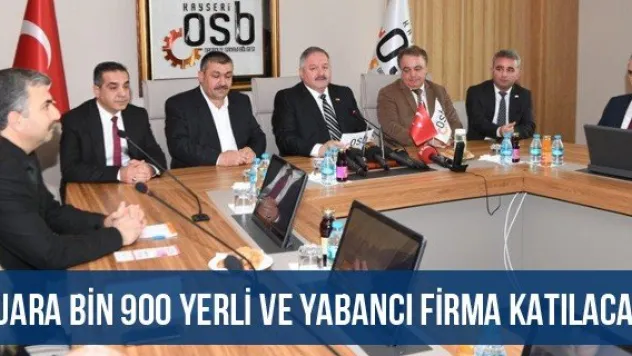 Fuara Bin 900 Yerli Ve Yabancı Firma Katılacak