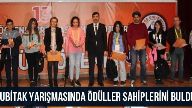 TUBİTAK Yarışmasında Ödüller Sahiplerini Buldu