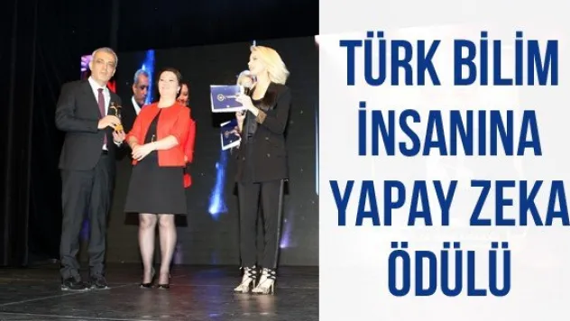 Türk Bilim İnsanına Yapay Zeka Ödülü