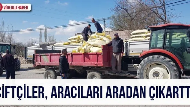 Çiftçiler, aracıları aradan çıkarttı