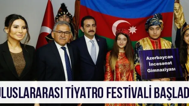 Uluslararası Tiyatro Festivali Başladı