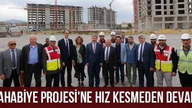 Sahabiye Projesi'ne hız kesmeden devam