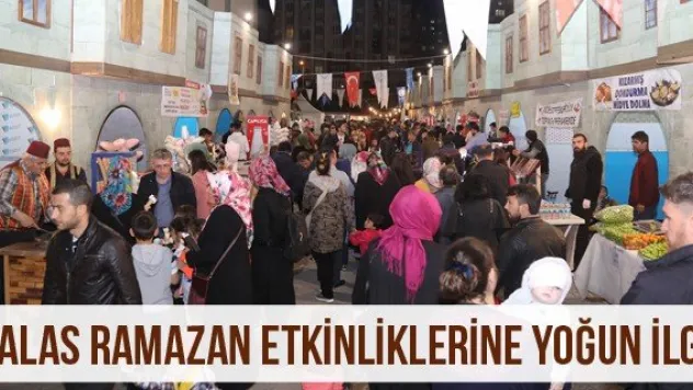 Talas ramazan etkinliklerine yoğun ilgi