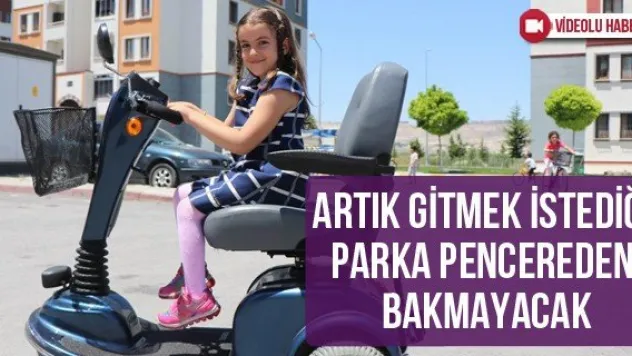 Artık gitmek istediği parka pencereden bakmayacak