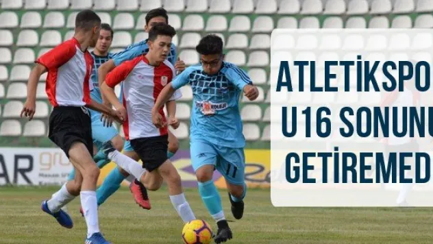 Atletikspor U16 sonunu getiremedi