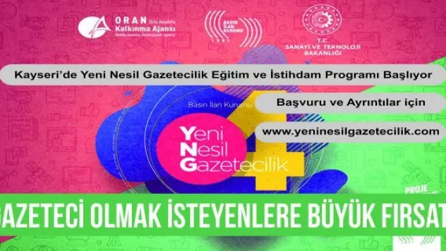 Gazeteci olmak isteyenlere büyük fırsat