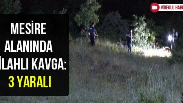 Mesire alanında silahlı kavga: 3 yaralı