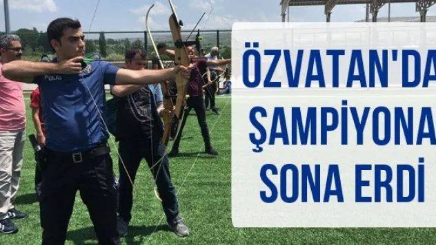 Özvatan'da şampiyona sona erdi