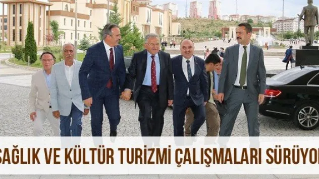 Sağlık ve kültür turizmi çalışmaları sürüyor