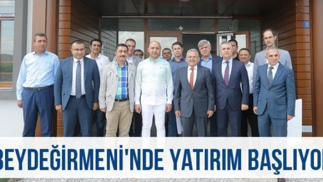 Beydeğirmeni'nde yatırım başlıyor