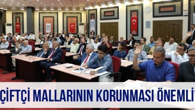 &quotÇiftçi mallarının korunması önemli&quot