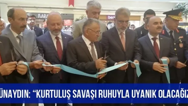 Günaydın: 'Kurtuluş Savaşı ruhuyla uyanık olacağız'