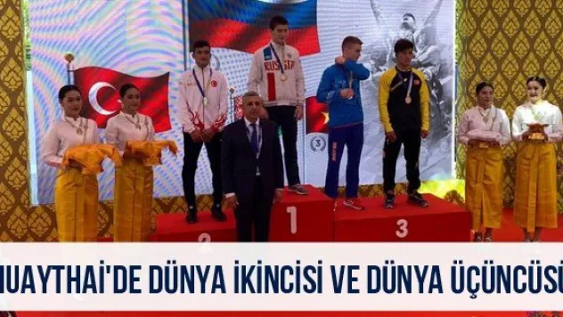 Muaythai'de Dünya İkincisi ve Dünya Üçüncüsü