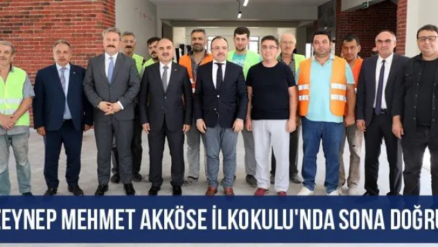 Zeynep Mehmet Akköse İlkokulu'nda Sona Doğru