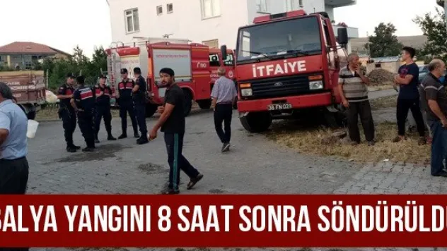 Balya Yangını 8 Saat Sonra Söndürüldü