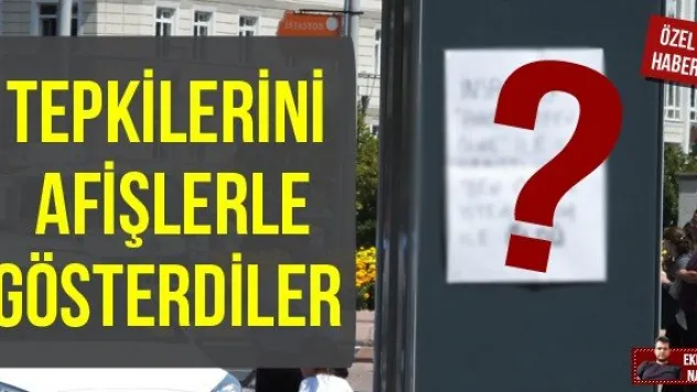 Bulut cinayetine bu afişlerle dikkat çekildi