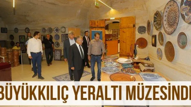 Büyükkılıç yeraltı müzesinde