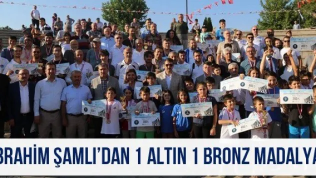 İbrahim Şamlı'dan 1 altın 1 bronz madalya