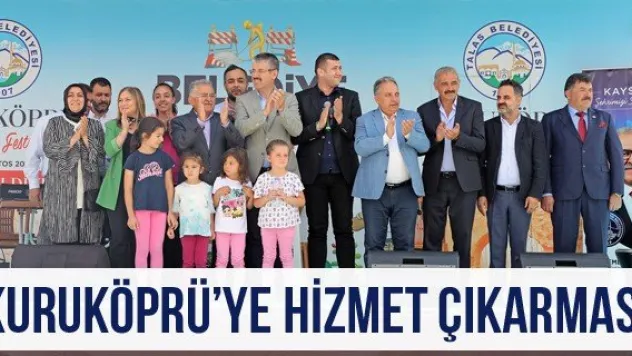 Kuruköprü'ye Hizmet Çıkarması