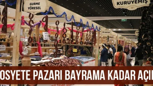 Sosyete Pazarı bayrama kadar açık