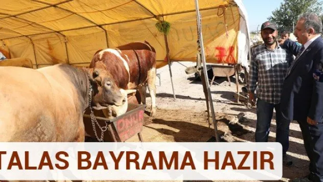 Talas bayrama hazır