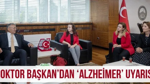 Doktor Başkan'dan 'Alzheimer' uyarısı