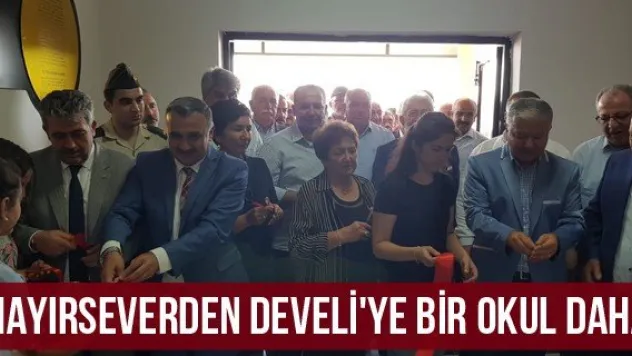 Hayırseverden Develi'ye bir okul daha