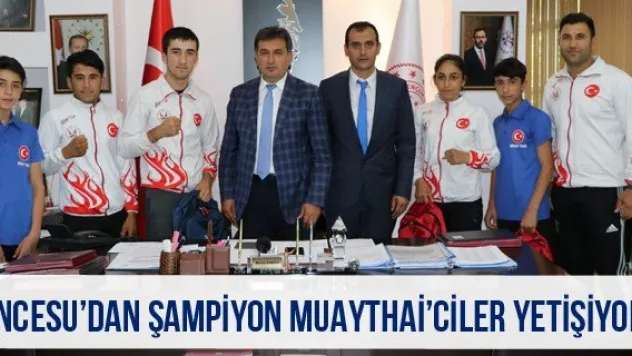 İncesu'dan Şampiyon Muaythai'ciler Yetişiyor