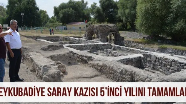 Keykubadiye Saray Kazısı 5'inci Yılını Tamamladı