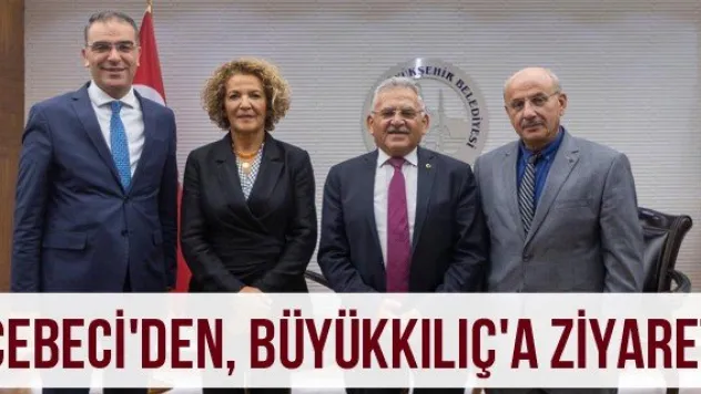 Cebeci'den, Büyükkılıç'a ziyaret