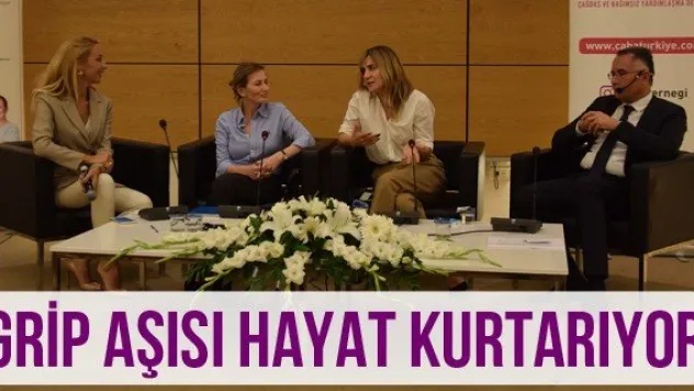 Grip aşısı hayat kurtarıyor