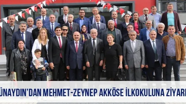 Günaydın'dan Mehmet-Zeynep Akköse İlkokuluna Ziyaret