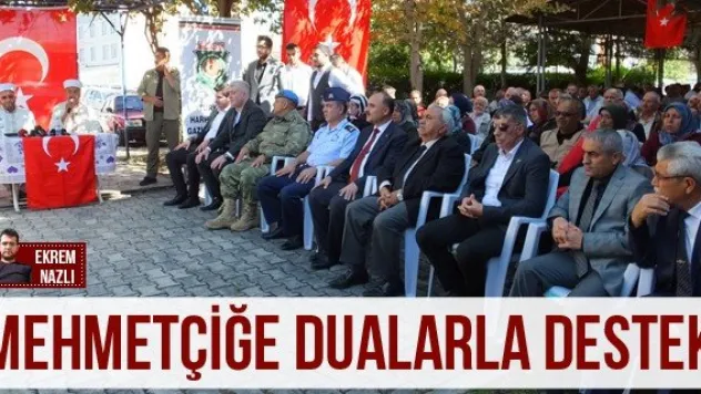 Mehmetçiğe dualarla destek