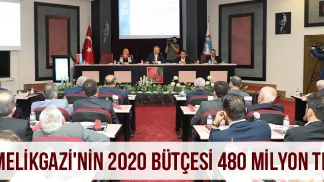 Melikgazi'nin 2020 Bütçesi 480 milyon TL