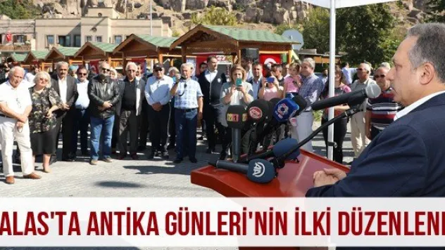 Talas'ta Antika Günleri'nin İlki Düzenlendi