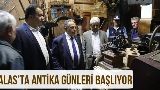 Talas'ta Antika Günleri başlıyor