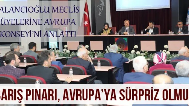 Barış Pınarı, Avrupa'ya sürpriz olmuş